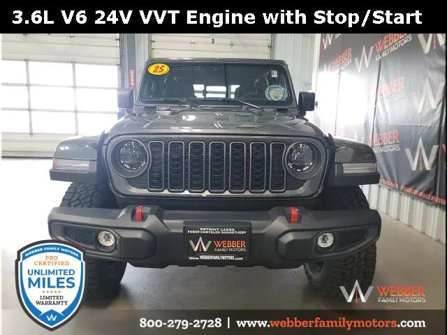 2025 Jeep Gladiator GLADIATOR RUBICON 4X4