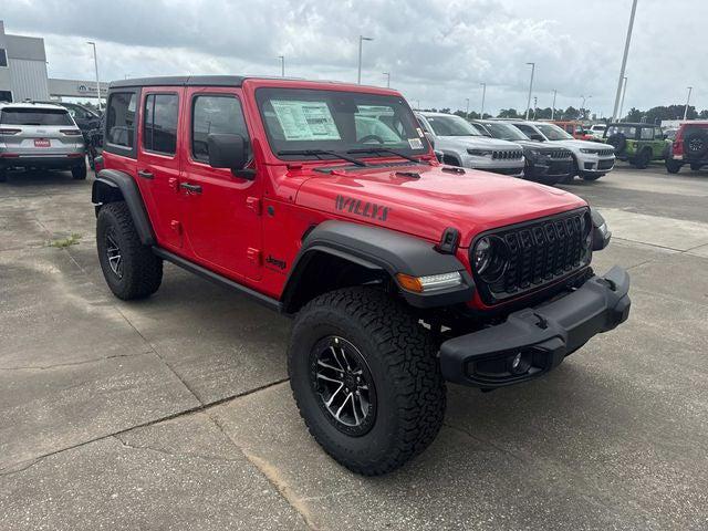 2025 Jeep Wrangler WRANGLER 4-DOOR WILLYS 2025 Jeep Wrangler WRANGLER 4-DOOR WILLYS