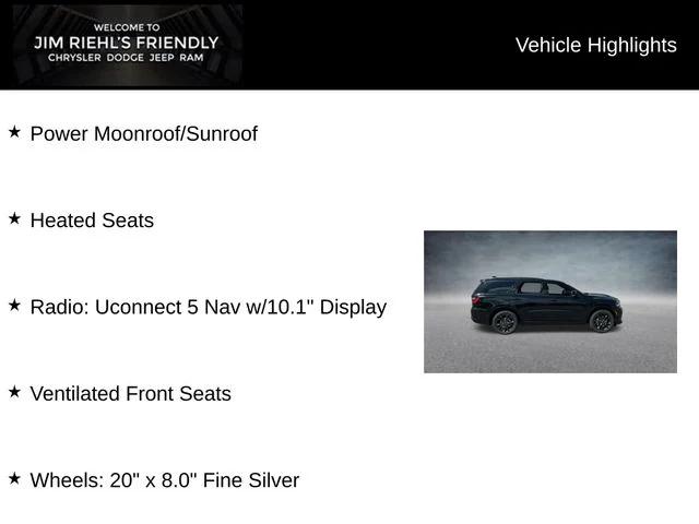 2025 Dodge Durango DURANGO R/T PLUS AWD
