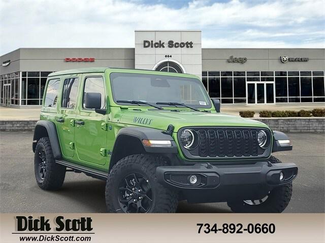 2025 Jeep Wrangler 4xe WRANGLER 4-DOOR WILLYS 4xe