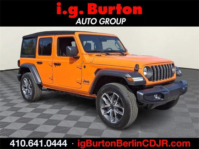 2025 Jeep Wrangler 4xe WRANGLER 4-DOOR SPORT S 4xe