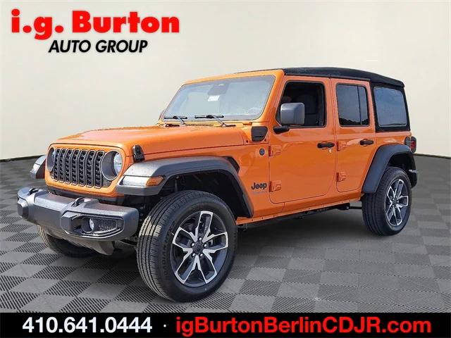 2025 Jeep Wrangler 4xe WRANGLER 4-DOOR SPORT S 4xe