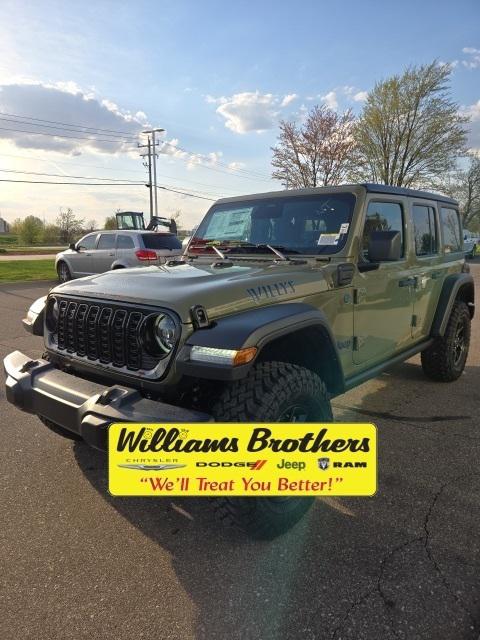 2025 Jeep Wrangler 4xe WRANGLER 4-DOOR WILLYS 4xe