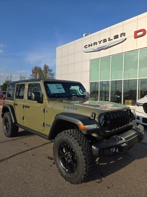2025 Jeep Wrangler 4xe WRANGLER 4-DOOR WILLYS 4xe