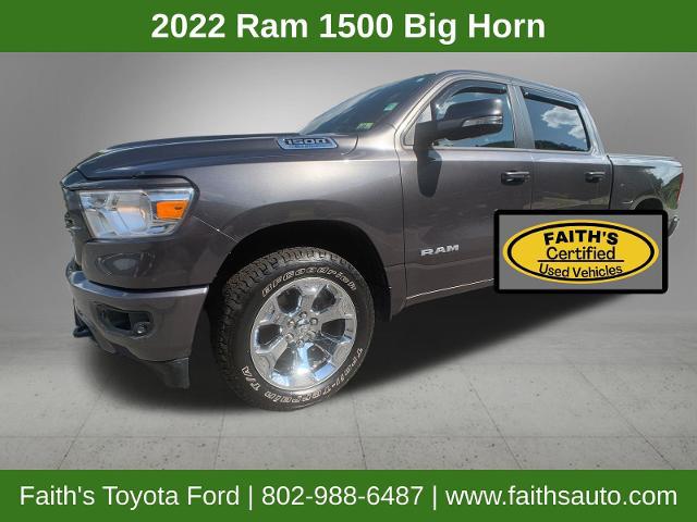 2022 Ram 1500 Big Horn Crew Cab 4x4 5'7" Box for sale in Westminster, VT