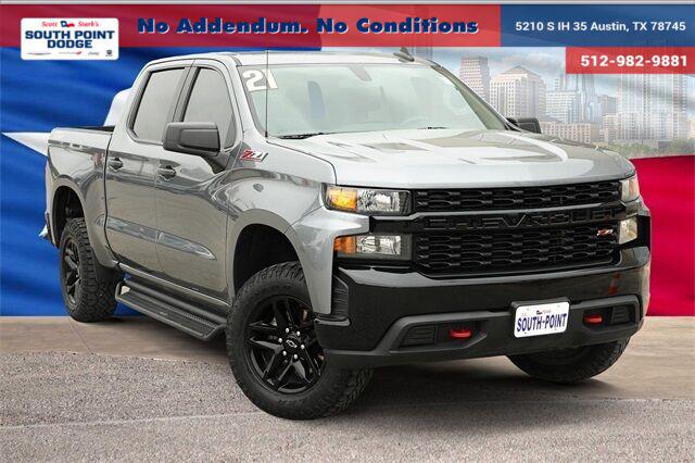 2021 Chevrolet Silverado 1500 4WD Crew Cab Short Bed Custom Trail Boss