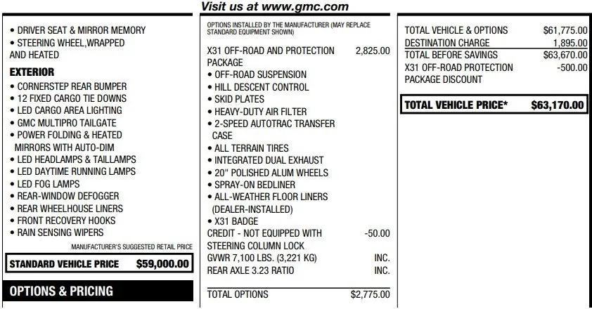 2023 GMC Sierra 1500 4WD Crew Cab Short Box SLT