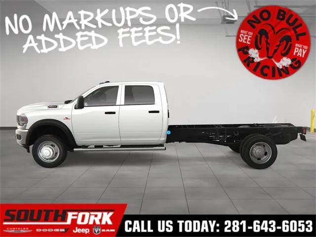 2024 RAM Ram 5500 Chassis Cab RAM 5500 TRADESMAN CHASSIS CREW CAB 4X4 84 CA