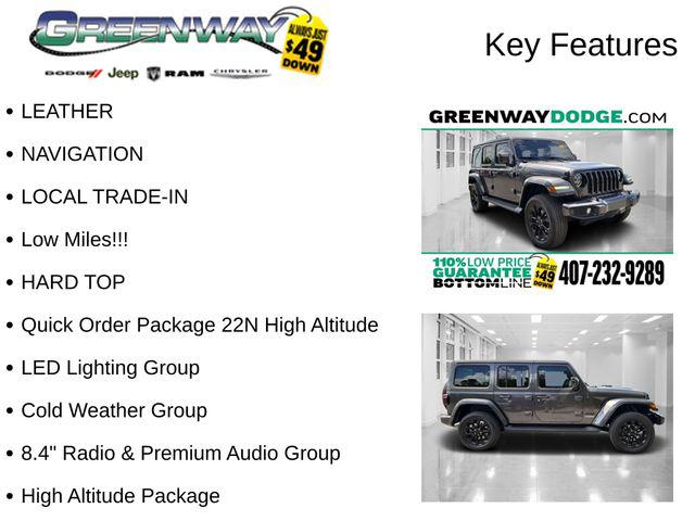 2021 Jeep Wrangler Unlimited High Altitude 4x4