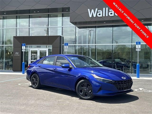 2023 Hyundai Elantra Hybrid Blue