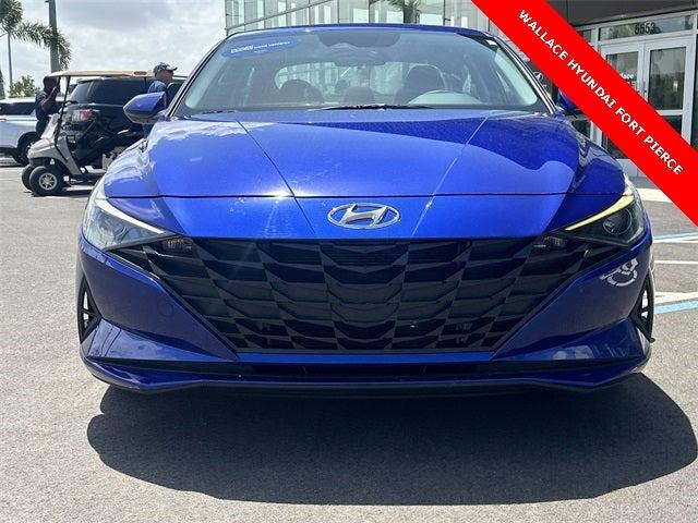 2023 Hyundai Elantra Hybrid Blue