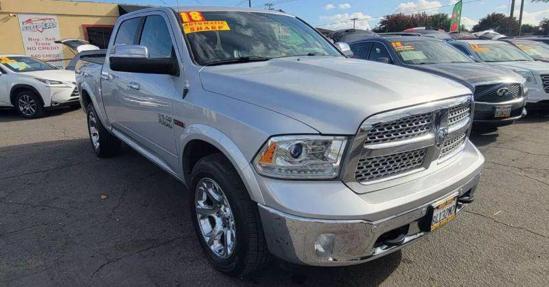 2018 Ram 1500 Laramie Crew Cab 4x4 5'7" Box for sale in Oakdale, CA