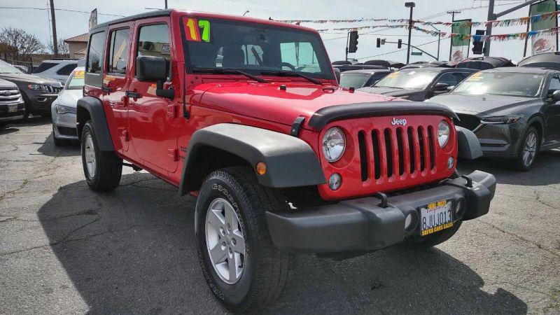 2017 Jeep Wrangler Unlimited Sport 4x4 for sale in Oakdale, CA