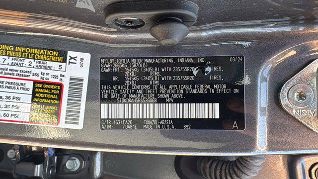 2024 Toyota Highlander XSE