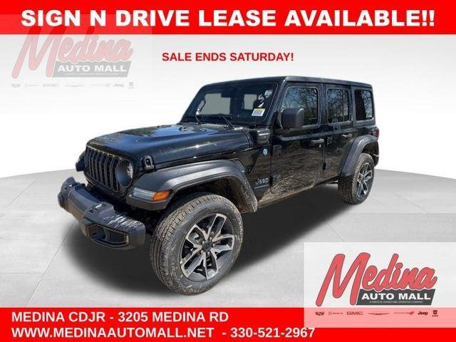 2025 Jeep Wrangler 4xe WRANGLER 4-DOOR SPORT S 4xe