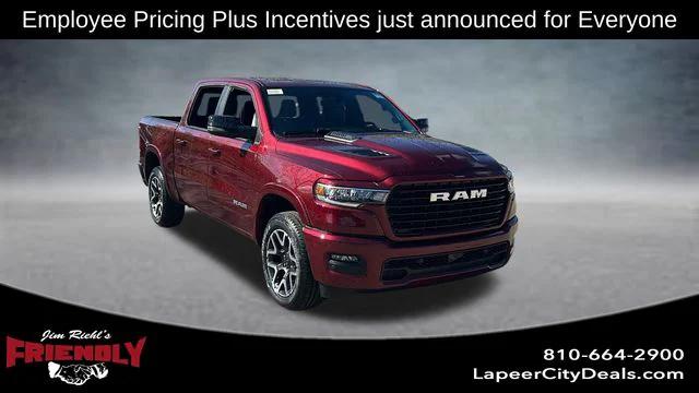 2025 RAM Ram 1500 RAM 1500 LARAMIE CREW CAB 4X4 57 BOX