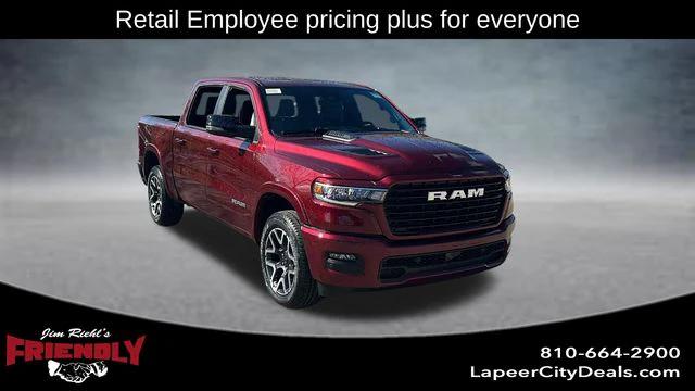 2025 RAM Ram 1500 RAM 1500 LARAMIE CREW CAB 4X4 57 BOX