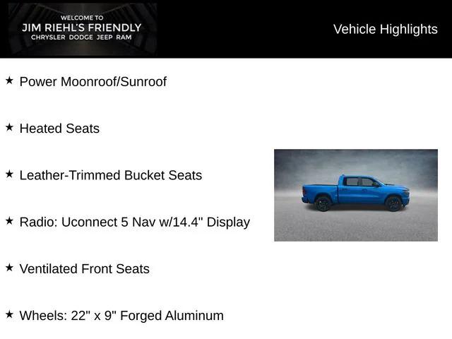 2025 RAM Ram 1500 RAM 1500 LARAMIE CREW CAB 4X4 57 BOX