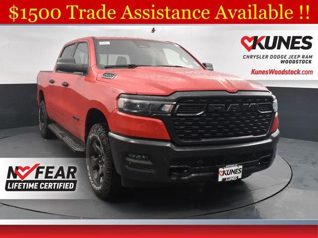 2025 RAM Ram 1500 RAM 1500 WARLOCK CREW CAB 4X4 57 BOX