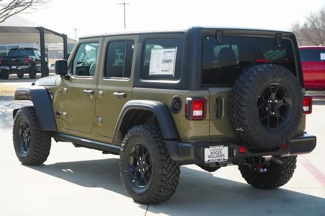 2025 Jeep Wrangler WRANGLER 4-DOOR WILLYS