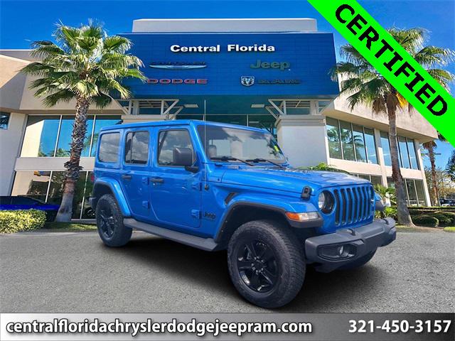 2021 Jeep Wrangler Unlimited Sahara Altitude 4x4