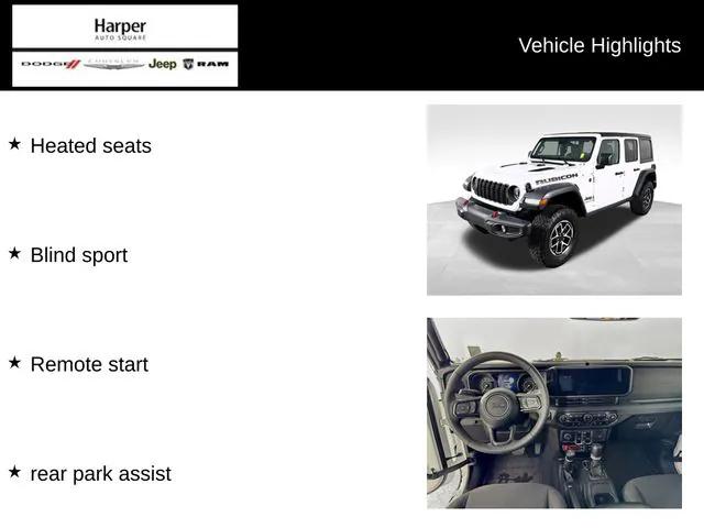 2024 Jeep Wrangler 4-Door Rubicon 4x4