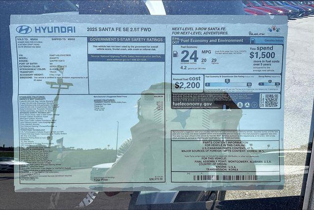 Used 2025 Hyundai Santa Fe For Sale in Olive Branch, MS