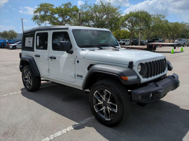 2025 Jeep Wrangler 4xe WRANGLER 4-DOOR SPORT S 4xe
