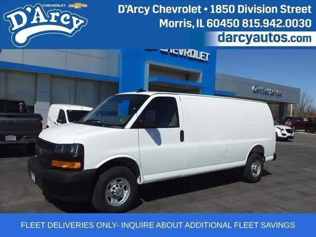 2025 Chevrolet Express Cargo Van RWD 3500 Extended Wheelbase WT for sale in Morris, IL