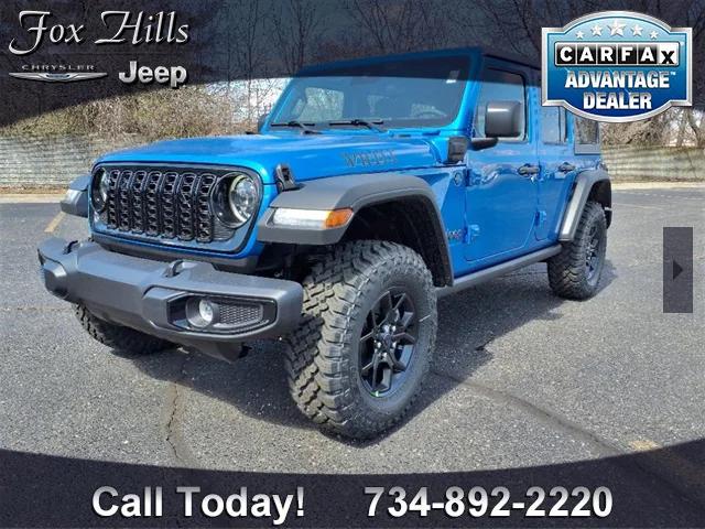 2025 Jeep Wrangler 4xe WRANGLER 4-DOOR WILLYS 4xe