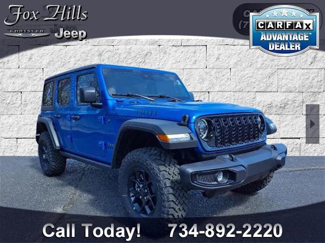 2025 Jeep Wrangler 4xe WRANGLER 4-DOOR WILLYS 4xe