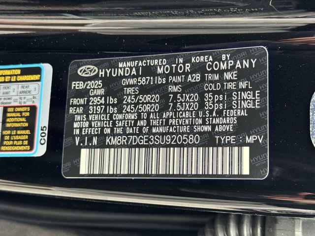 2025 Hyundai Palisade Calligraphy Night Edition