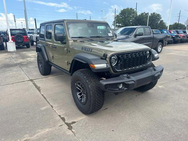 2025 Jeep Wrangler WRANGLER 4-DOOR WILLYS 2025 Jeep Wrangler WRANGLER 4-DOOR WILLYS