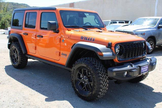 2025 Jeep Wrangler 4xe WRANGLER 4-DOOR WILLYS 4xe