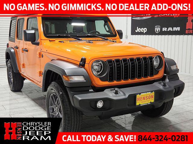 2025 Jeep Wrangler WRANGLER 4-DOOR SPORT S