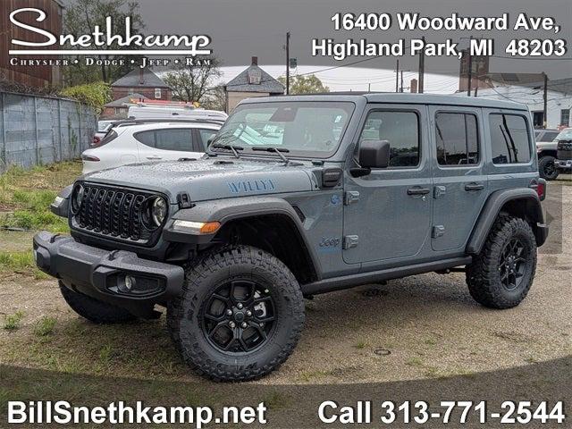 2025 Jeep Wrangler 4xe WRANGLER 4-DOOR WILLYS 4xe