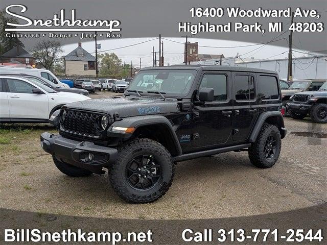 2025 Jeep Wrangler 4xe WRANGLER 4-DOOR WILLYS 4xe