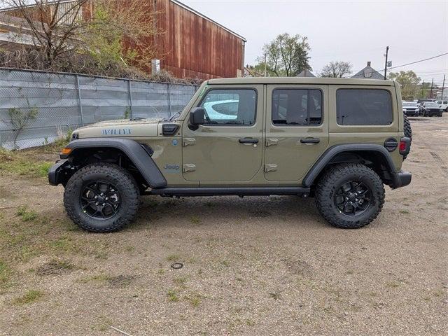 2025 Jeep Wrangler 4xe WRANGLER 4-DOOR WILLYS 4xe