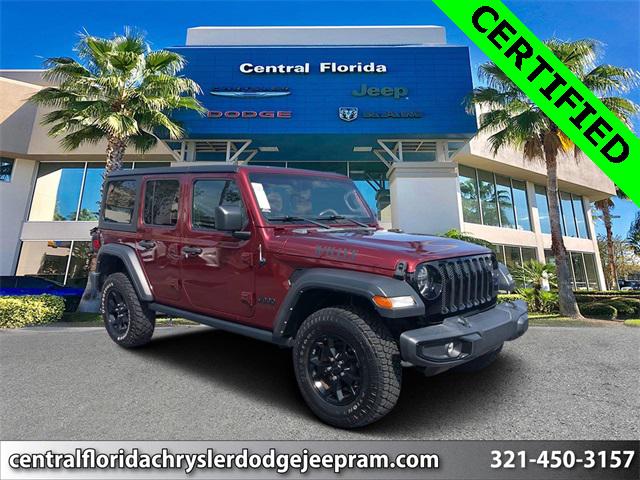 2022 Jeep Wrangler Unlimited Willys 4x4
