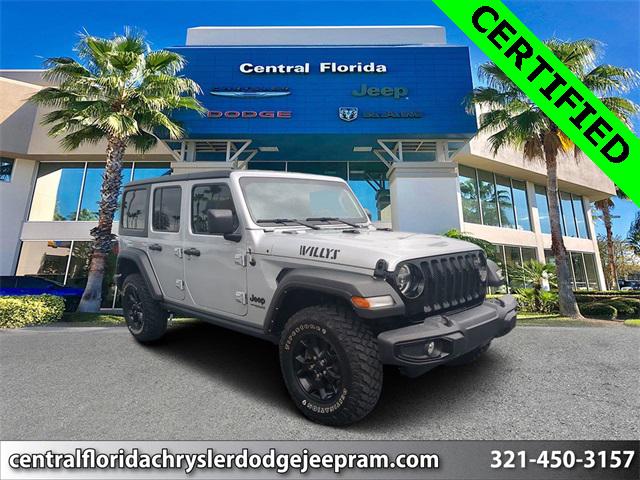 2022 Jeep Wrangler Unlimited Willys 4x4