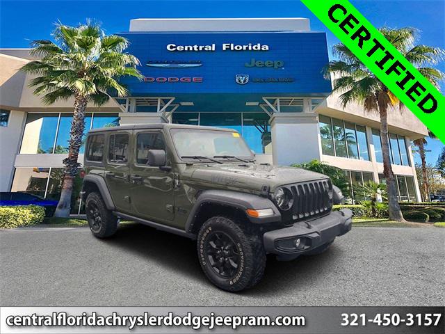 2022 Jeep Wrangler Unlimited Willys 4x4