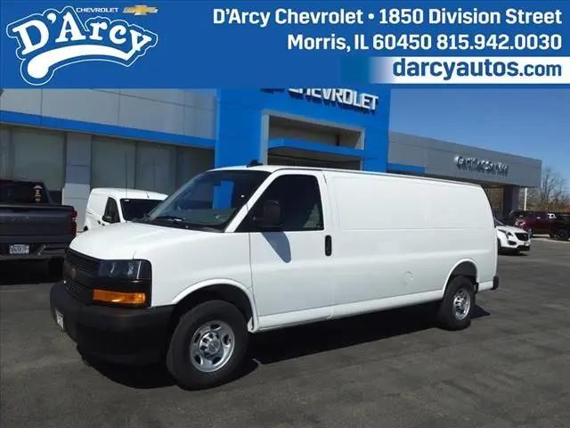 2025 Chevrolet Express Cargo Van RWD 3500 Extended Wheelbase WT for sale in Morris, IL