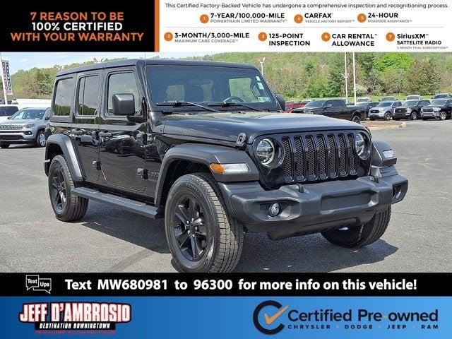2021 Jeep Wrangler Unlimited Sport Altitude 4x4