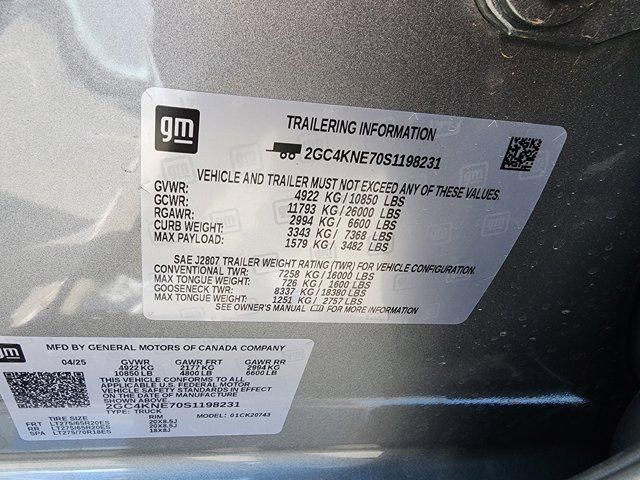 2025 Chevrolet Silverado 2500HD LT 4WD