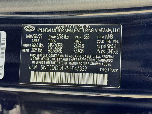 2025 Hyundai Santa Cruz XRT