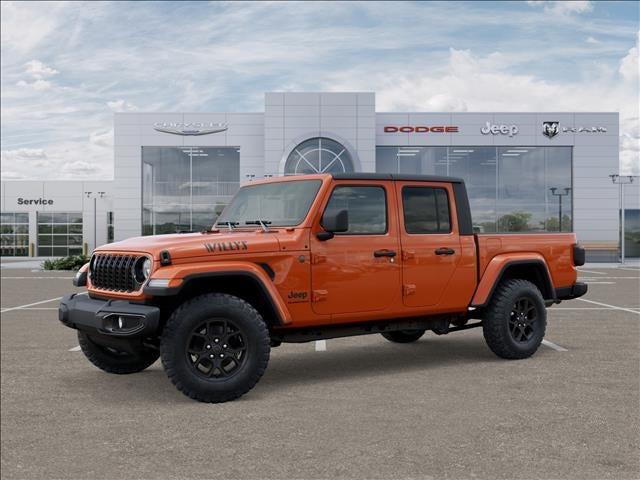 2025 Jeep Gladiator GLADIATOR WILLYS 4X4 2025 Jeep Gladiator GLADIATOR WILLYS 4X4