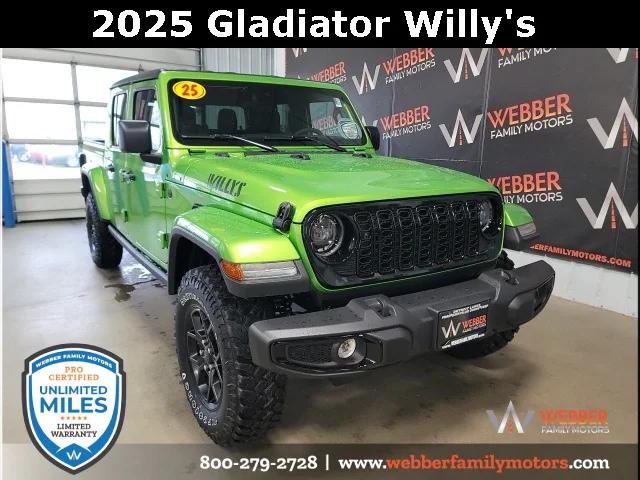2025 Jeep Gladiator GLADIATOR WILLYS 4X4