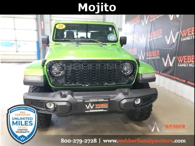 2025 Jeep Gladiator GLADIATOR WILLYS 4X4