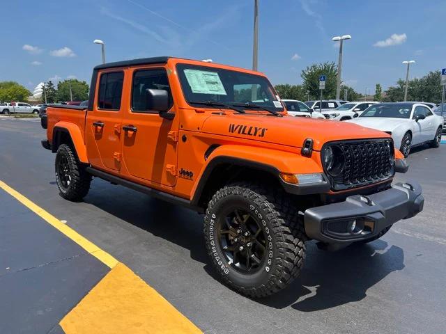2025 Jeep Gladiator GLADIATOR WILLYS 4X4 2025 Jeep Gladiator GLADIATOR WILLYS 4X4
