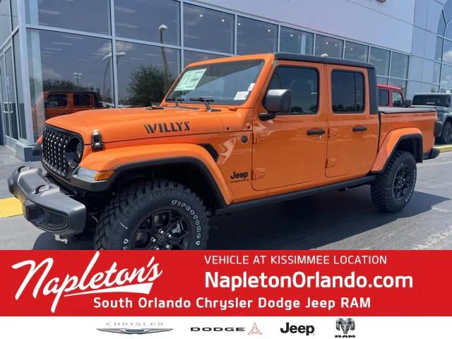 2025 Jeep Gladiator GLADIATOR WILLYS 4X4 2025 Jeep Gladiator GLADIATOR WILLYS 4X4